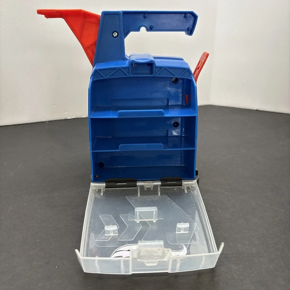 Hot Wheels Track Builder Display Launcher Carrying Case GCF92 - Holds 6 Cars